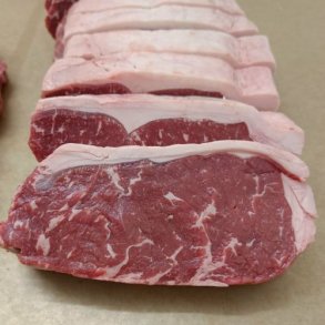 WEEKENDB�F - Oksestriploin, korn, flere v�gtst�rrelser