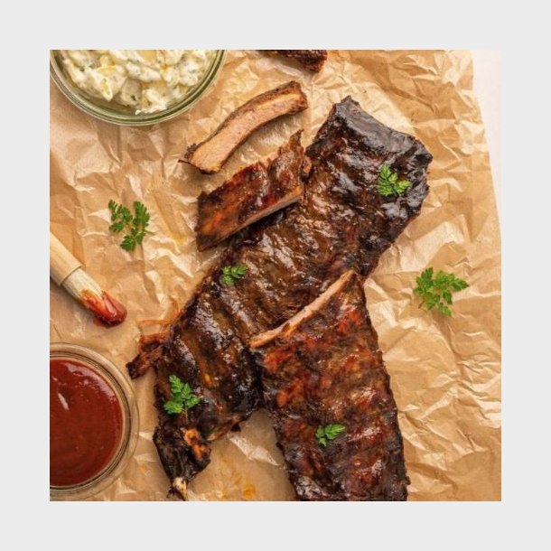 SANKT HANS BASKER - American Style Baby Back Ribs, 4 stk. 