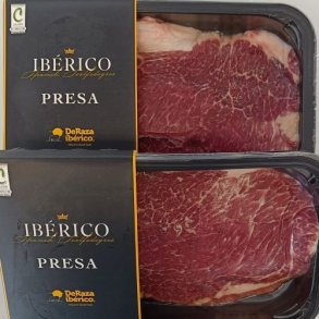 Presa af Iberico Sortfodsgris, Cebo, ca. 230-280 gram, frost