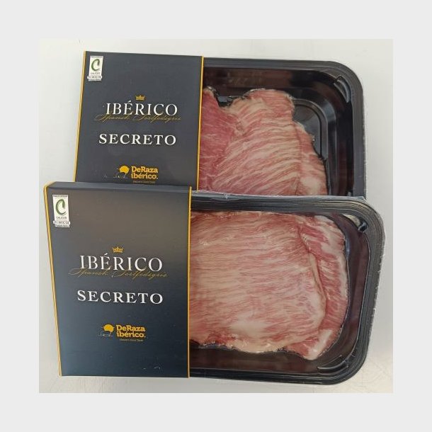 Secreto af Iberico Sortfodsgris, Cebo, ca. 230-280 gram, frost