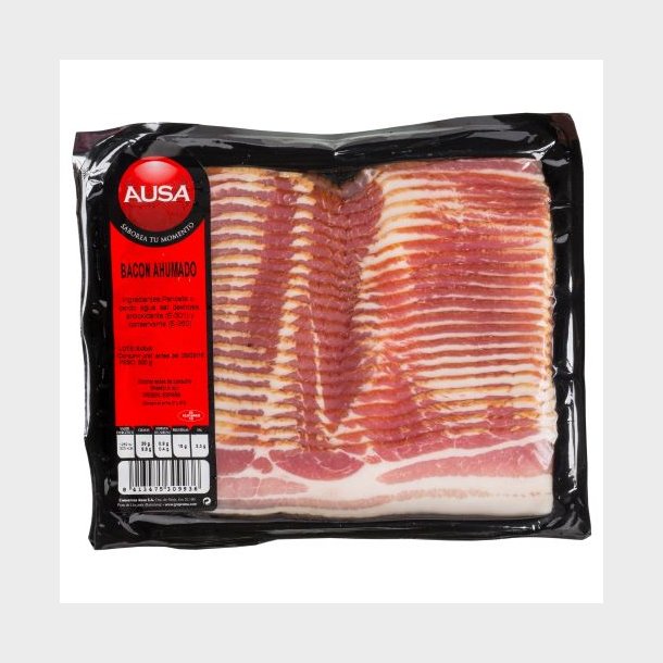 Fersk spansk bacon i skiver - 1 kilo 