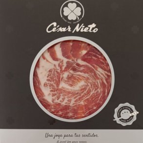 Iberico Sortfodsgris - skiveskret skinke, Bellota - Csar Nieto