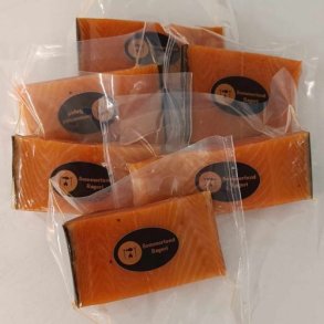 Koldrget laks, ca. 250 gr. Sommerlund Rgeri