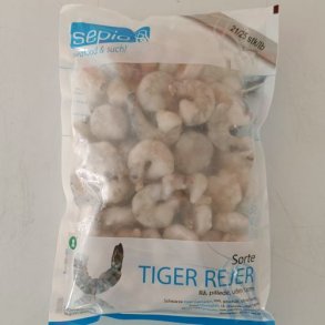 Black Tiger rejer, frost, ca. 1 kg. 