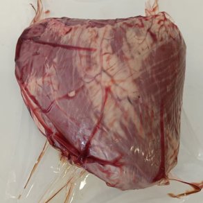 Kalvehjerte, frost - ca. 0,8 til 1 kg.