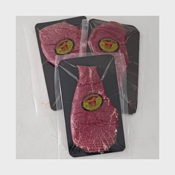 SUPERBASKER - Dansk Flat Iron Steak, Kildegaarden, varieret v�gtklasse
