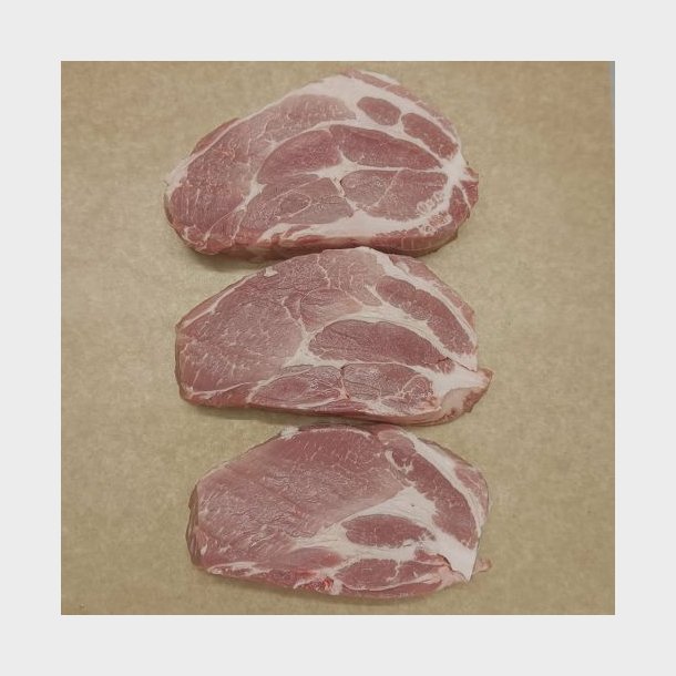 SUPERSPOT - Nakkekotelet af dansk Duroc Gris