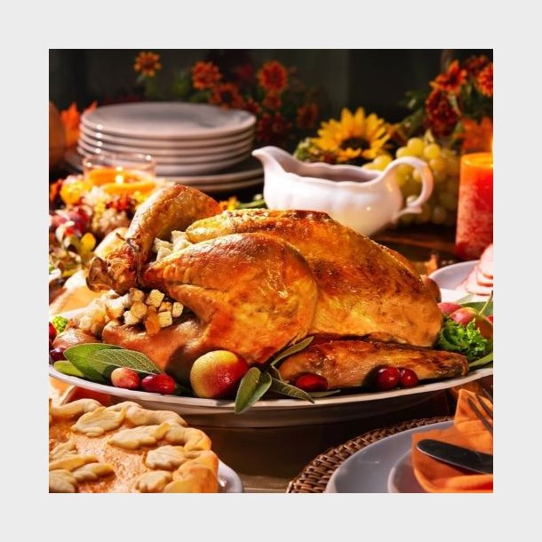THANKSGIVING - Hel kalkun, ca. 3-4 kg., fersk (skal bestilles)