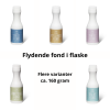 SPOTPRIS - Flydende fond i flaske - vgt ca. 160 gram - 4 varianter